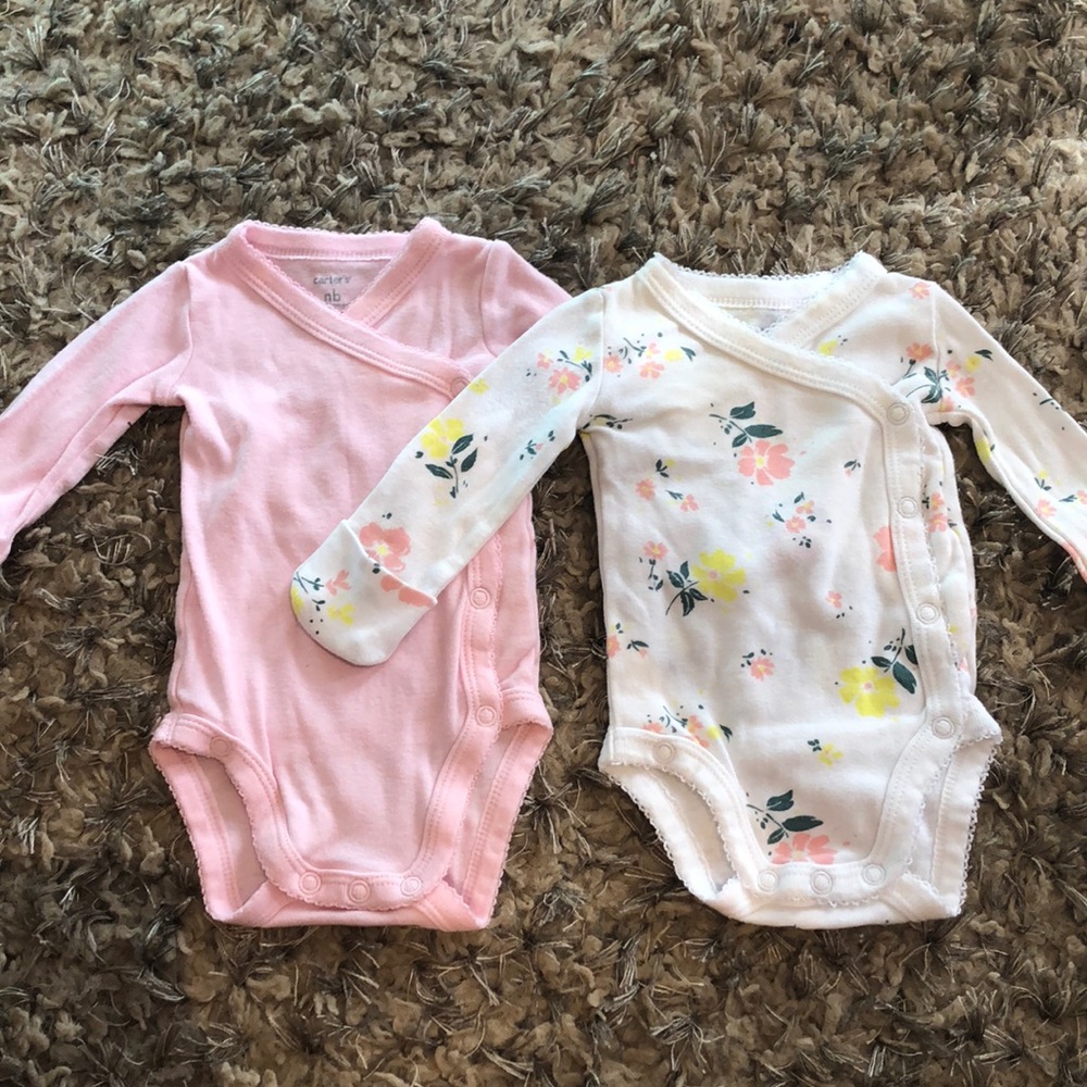 Carter’s Newborn Crossbody Onesie Set